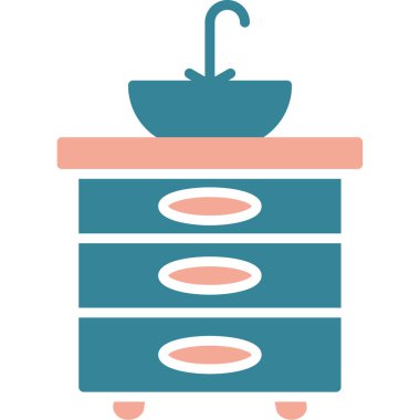 Mutfak aletleri. Basit vektör illüstrasyonu