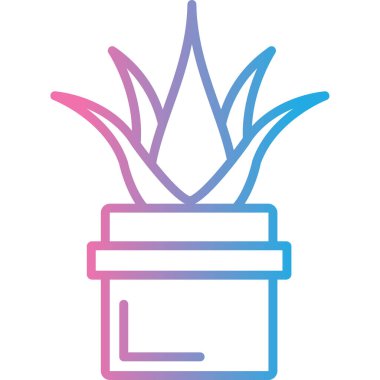 Esrar. Web simgesi basit illüstrasyon