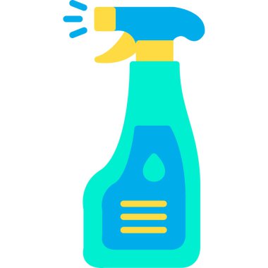 Sprey şişe. Basit tasarım