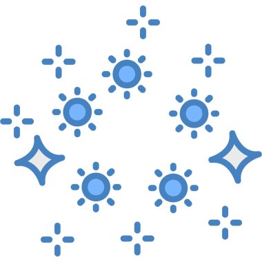 Kar Tanesi Noel süsleme simgesi