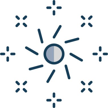 Noel balosu. Basit resimleme