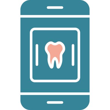 dental icon. vector illustration
