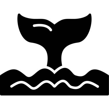 Siyah ve beyaz simgesinin vektör illüstrasyonu