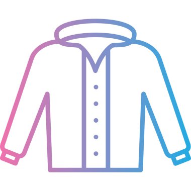 giysi simgesi vektör illüstrasyonu