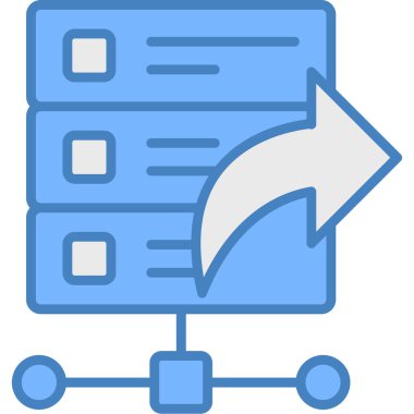 veri depolama sunucu simgesi