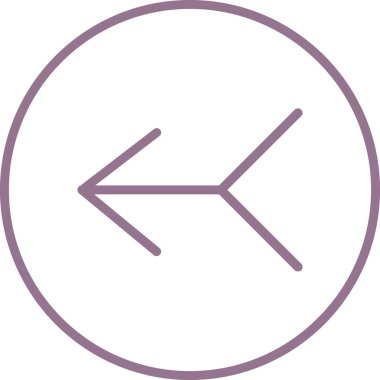 Yön ok simgesi, vektör illüstrasyonu