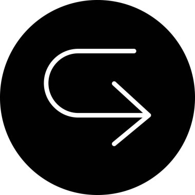 ok yönü soldaki simge ana hat biçiminde