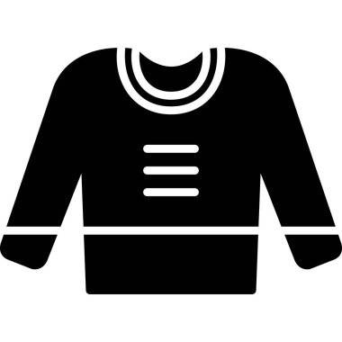 gömleğin simgesi siyah simge