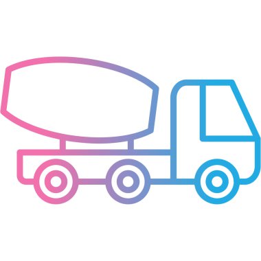 Modern otomatik simgenin vektör illüstrasyonu