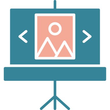 seo modern simgesinin vektör illüstrasyonu