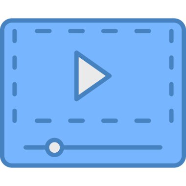 Web simgesi çal, illüstrasyon