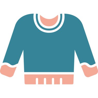 giysi simgesi, vektör illüstrasyonu