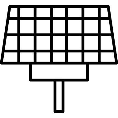 tablo simgesi vektör illüstrasyonu