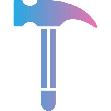 Balta ağ simgesi, basit vektör illüstrasyonu