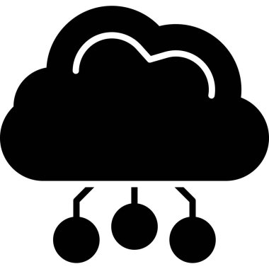 Bulut hesaplama. Web simgesi