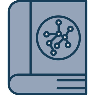 kitap web simgesi vektör illüstrasyonu