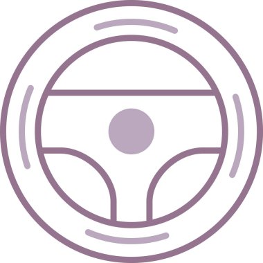 araba direksiyon simgesi - taslak biçimi