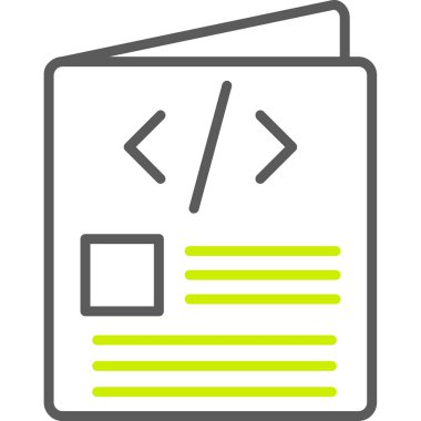 Kodlama geliştirme simgesi