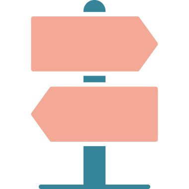 Ok. Web simgesi basit illüstrasyon