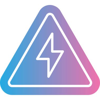 Beyaz arkaplanın mavi ve pembe ikonunun vektör çizimi