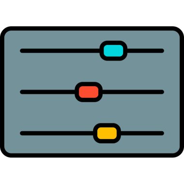 Tarayıcı web sayfası simgesi doldurulmuş ana hatlar biçiminde