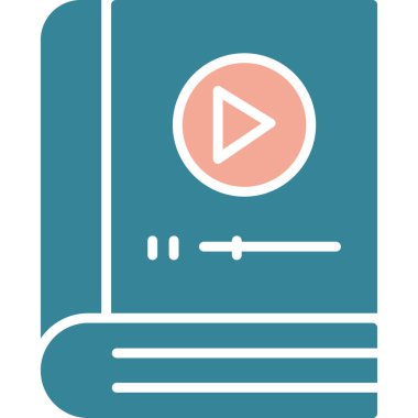 oyuncu simgesi, vektör illüstrasyonu