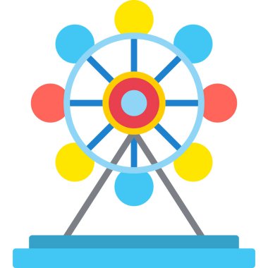 Dönme dolap. Basit simge