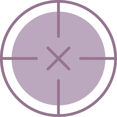 Tamamlanmış özet biçiminde hedef simgesi hedefle