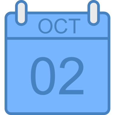 Takvim simgesi tasarımı, vektör illüstrasyonu