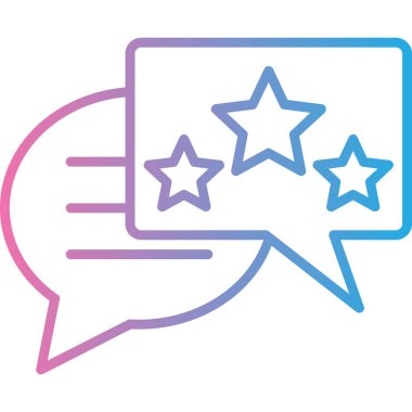 Konuş. Web simgesi basit illüstrasyon