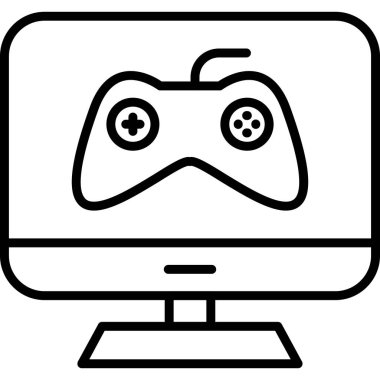 oyun simgesi, modern vektör çizimi tasarımı