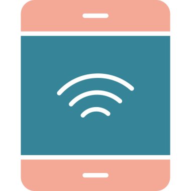 - Telefon. Web simgesi basit illüstrasyon