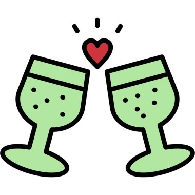 Şarap kadehi. Basit tasarım