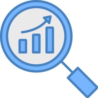 analitik iş grafiği simgesi