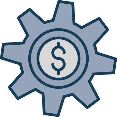 para yönetimi simgesi basit tasarım