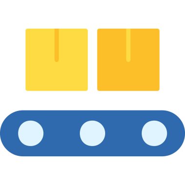 Sunucu Düz Vektör Simgesi