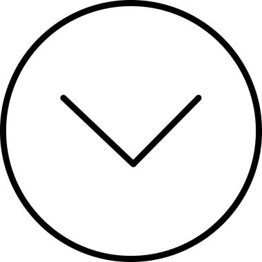 saat saat saat simgesi ana hat biçiminde