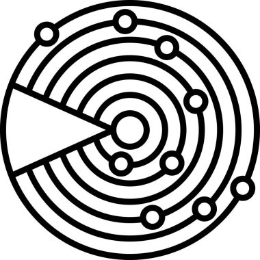 Çizgi biçimi ile diyagram şeması simgesi