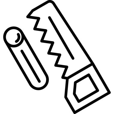 Kalem. Web simgesi basit illüstrasyon