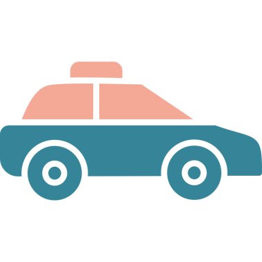 - Araba. Web simgesi basit illüstrasyon