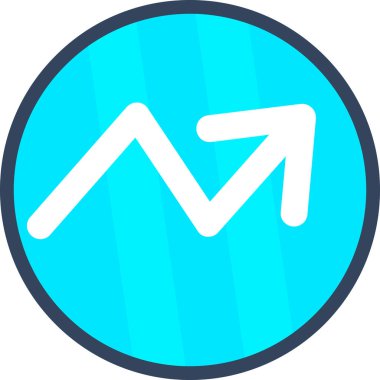 Ok. Web simgesi basit illüstrasyon