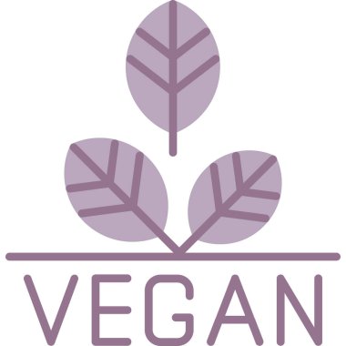 Ağaç ve yapraklı vejetaryen logosu