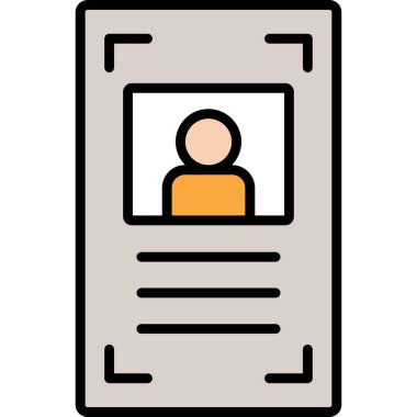 Elinde kitap olan bir adamın vektör çizimi