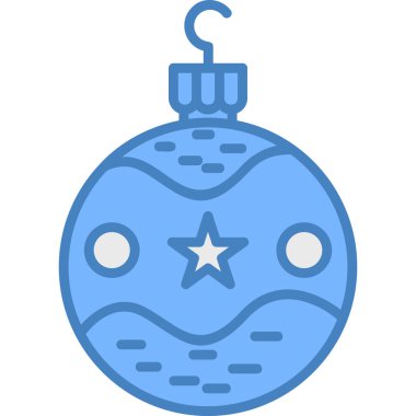 top noel dekorasyon simgesi - taslak biçimi