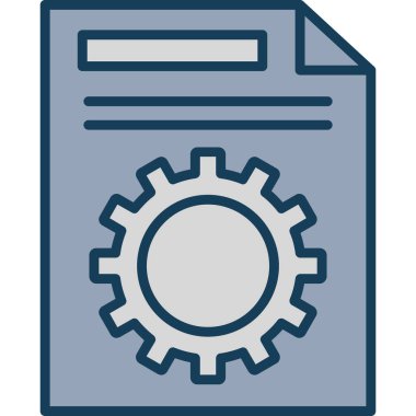 dosya dizini simgesi, vektör illüstrasyonu