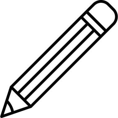 kalem çizim vektörü simgesi