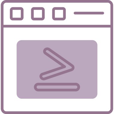 Mutfak ve eşyalar, vektör illüstrasyonu