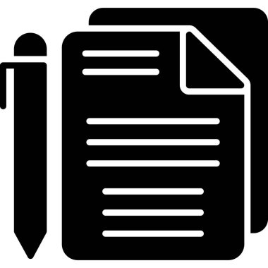 Dosya. Web simgesi basit tasarım