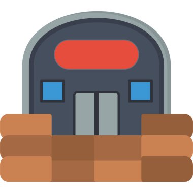 dağıtım lojistik simgesi