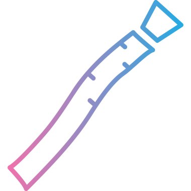 Kalem. Web simgesi basit illüstrasyon